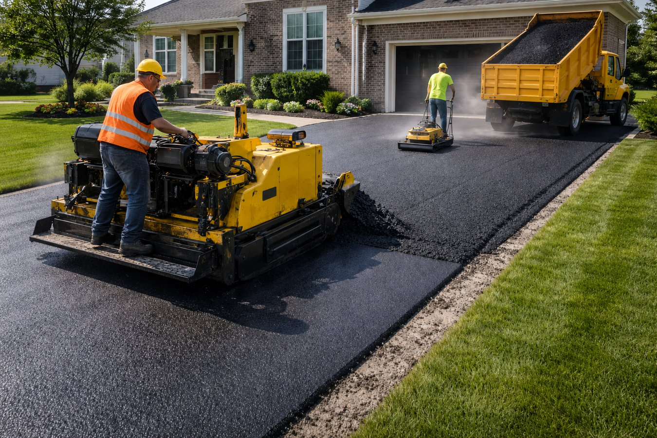 Driveway paving